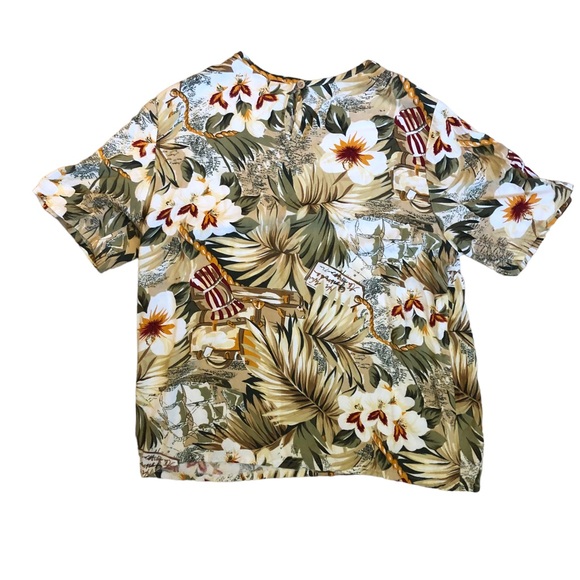 Vintage Carroll Reed Short and Shirt Matching Set Size Large - Picture 2 of 13